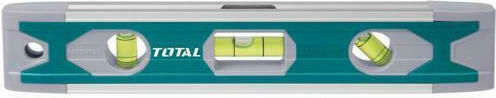 Total TMT2235 Spirit Level Aluminum Magnetic 22.5cm with 3 Eyes