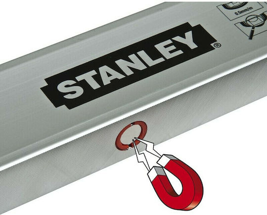Stanley STHT1-43111 Αλφάδι Αλουμινίου Μαγνητικό 60εκ. με 2 Μάτια