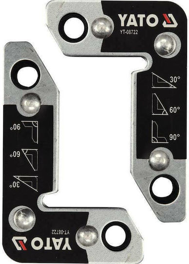 Yato YT-08722 Ъгъл на заваряване с магнитна способност 25кг & ъгли 30° / 60° / 90°