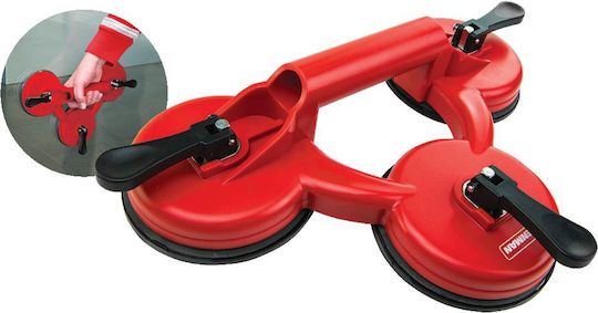 Benman Fiberglass Triple Work Suction Cup with Max Lifting Weight 70kg