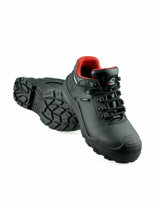 Palltex Volcano Waterproof Boots Safety Black S3 with Certification HRO,SRC