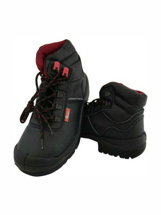 Logios Μποτάκια Εργασίας Boots Safety Black S3