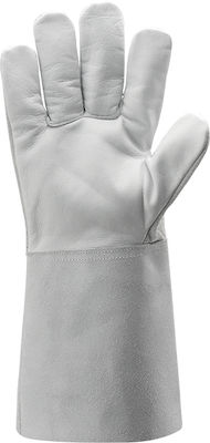 Unimac Safety Glofe Leather Welding White