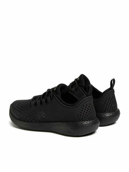 Literide Pacer K Детски маратонки Low Анатомични Slip-on Черни