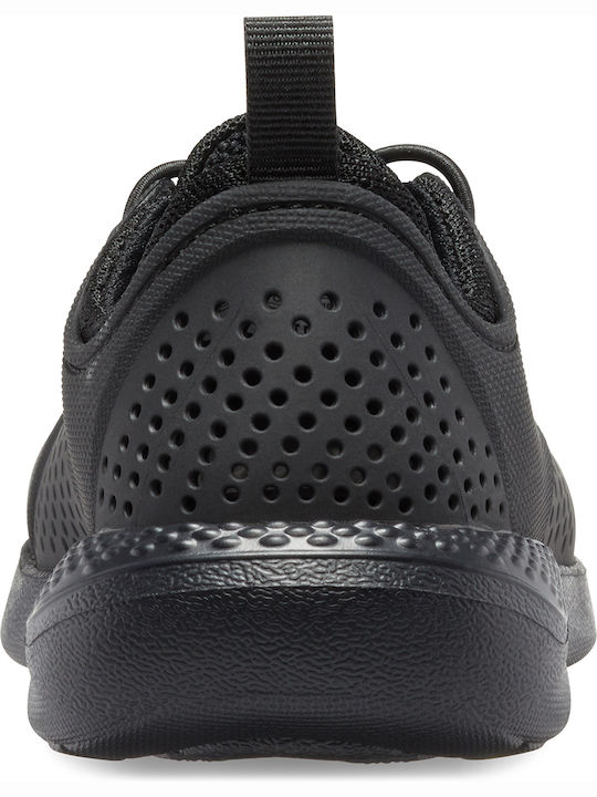 Literide Pacer K Детски маратонки Low Анатомични Slip-on Черни