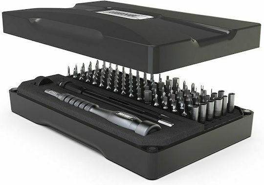 Jakemy Screwdriver Socket with 107 Magnetic Interchangeable Tips