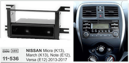 DIN Fascia Panels 2 Din for Nissan Juke / Micra 2009-2020