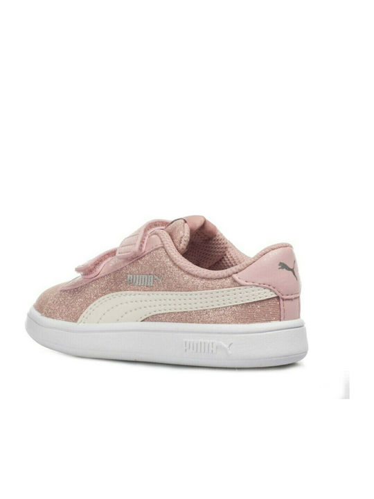 Smash Glitz Glam Παιδικά Sneakers με Σκρατς Ροζ