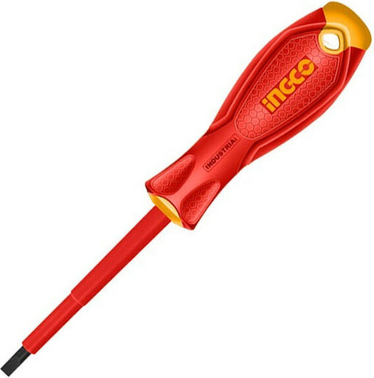 Ingco Magnetic Șurubelniță Electricianului VDE 1000V Drept Dimensiunea 5.5x125mm