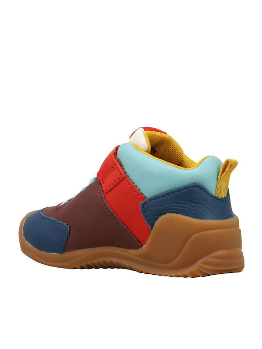 Dadda Παιδικά Sneakers High με Σκρατς Πολύχρωμα