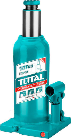 Total Hydraulic Car Jack with Lifting Height up to 46.5cm and Lifting Weight up to 12 Tons