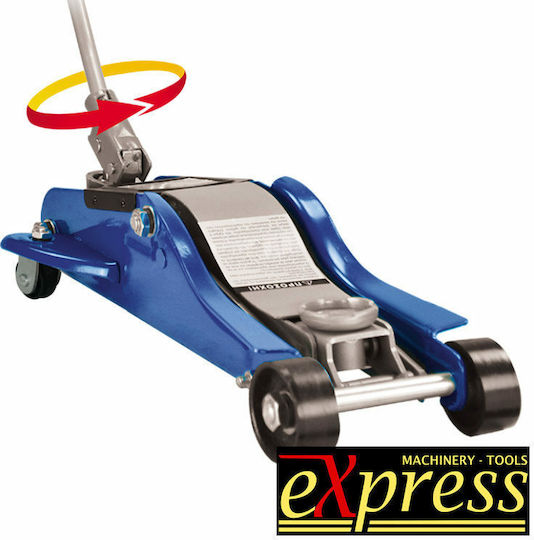 Express Υδραυλικός Καροτσόγρυλος με Δυνατότητα Ανύψωσης έως 35.9εκ. και Φορτίο Βάρους έως 2 Τόνους ETJ-1422L