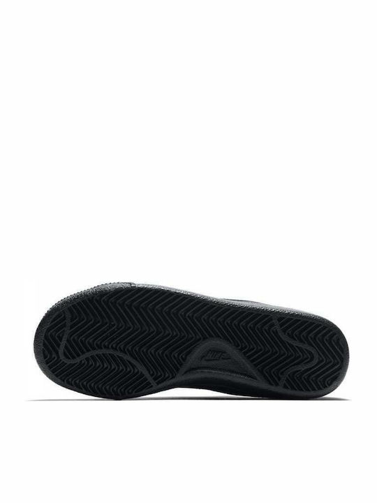 Court Royale Psv Παιδικά Sneakers Ανατομικά με Σκρατς Μαύρα