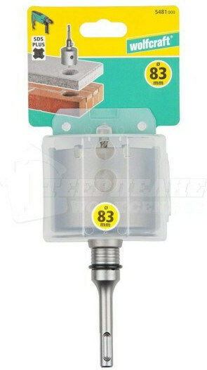 Wolfcraft Broach Cutter SDS Plus M-16 for Firebrick and Tile
