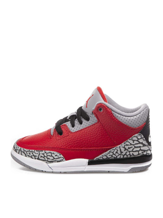 Air  1 3 Retro Kinder Sneaker Hoch Rote