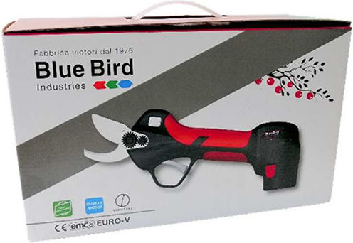 Blue Bird PS22-23 Baumschere Batterie Bürstenlos 12.6V 2x2Ah mit Maximalem Schnittdurchmesser 23mm