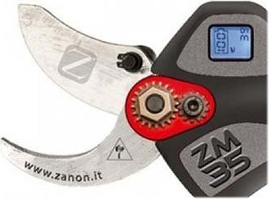 Zanon ZM 35 Pruning Shears Battery Brushless 16.8V 2x2.5Ah with Maximum Cutting Diameter 35mm in Carrying Case