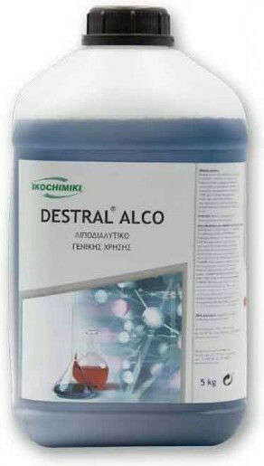 Ikochimiki Special Multi-Purpose Cleaner Degreaser Destral Alco Liquid 5 Liters