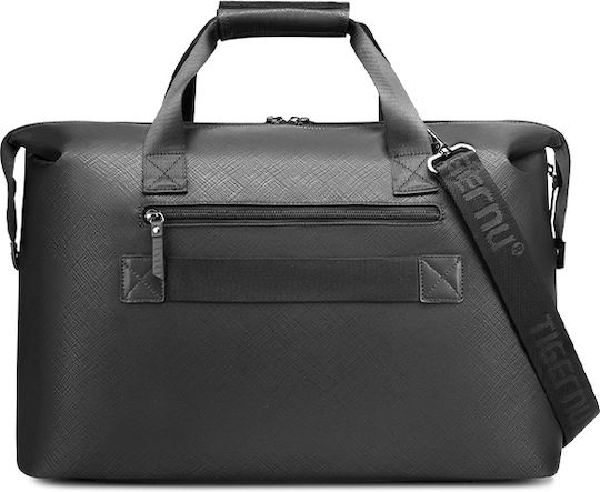 Tigernu Artificial Leather Sack Voyage Black L46xW20xH28cm