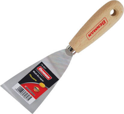 Benman Joint Knife Metallicός 80mm with Wooden Handle 70808