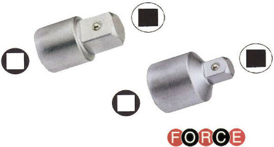 Force Adapter with Socket 1/2'' and Output 1/4''