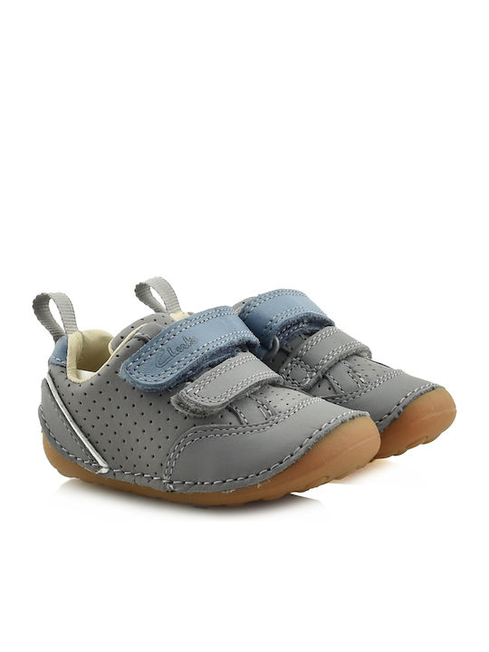 Kids Sneakers Tiny Dusk Anatomic with Scratch Gray