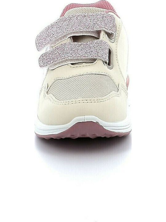FR003415 Παιδικά Sneakers με Σκρατς Μπεζ
