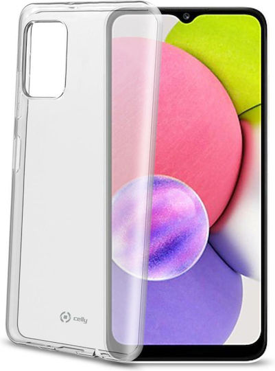 Celly Gelskin Back Cover Σιλικόνης Διάφανο (Galaxy A03s)