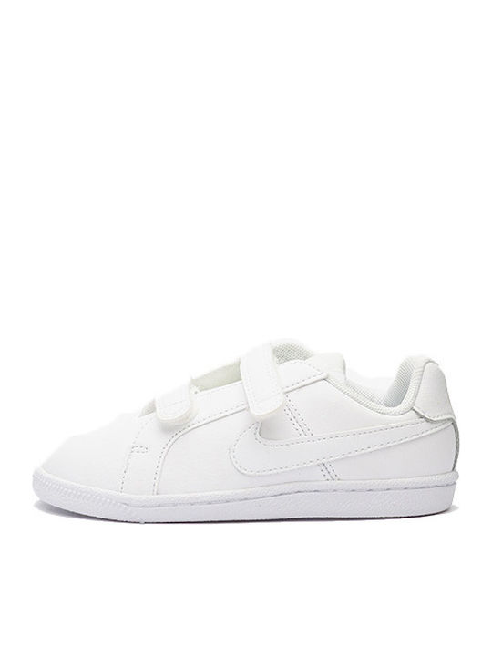 Court Royale TDV Kids Sneakers with Scratch White