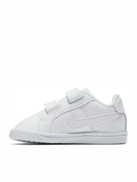 Court Royale TDV Kids Sneakers with Scratch White
