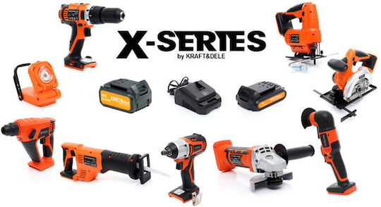 Kraft & Dele Încărcător Baterii Unelte 18V Litiu X-Series