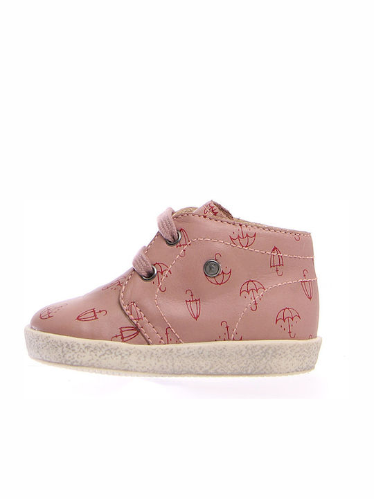 Conte 1M02 Kids Sneakers High Anatomic Pink