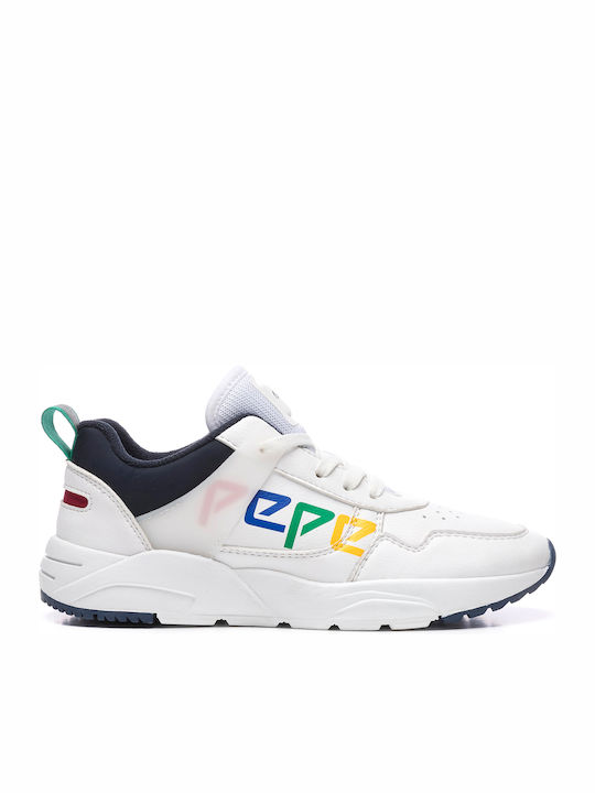 David Kinder Sportschuhe Tennis mit Schnürsenkeln Weiß