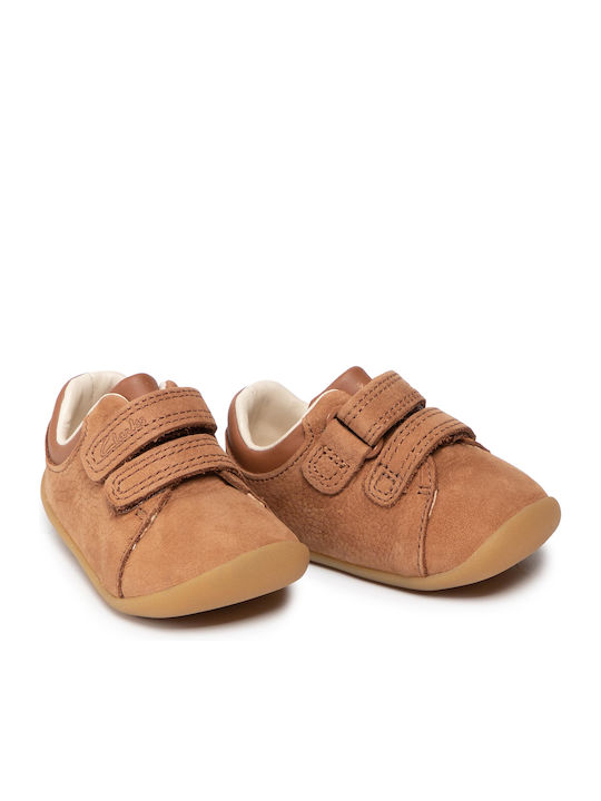 Roamer Craft Kids Sneakers Anatomic with Scratch Brown