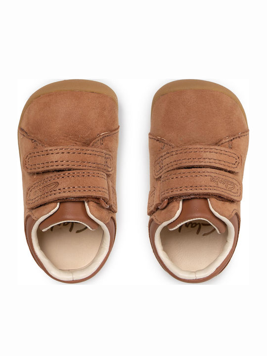 Roamer Craft Kids Sneakers Anatomic with Scratch Brown