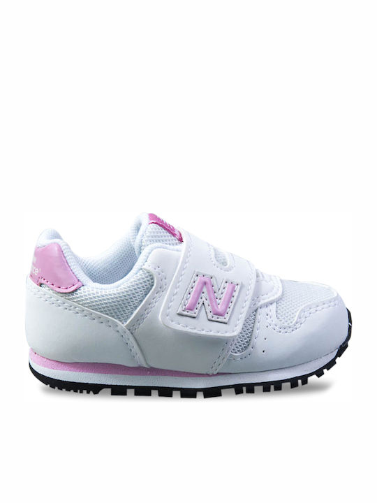 373 Kinder Sneakers mit Klettverschluss Weiß