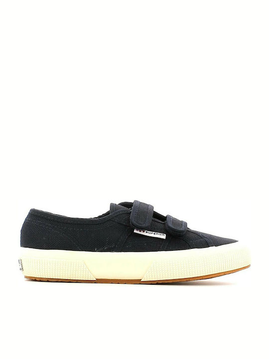 Kids Sneakers with Scratch Navy Blue