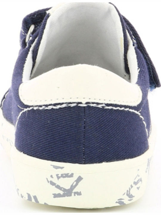 Gody Παιδικά Sneakers με Σκρατς Μπλε