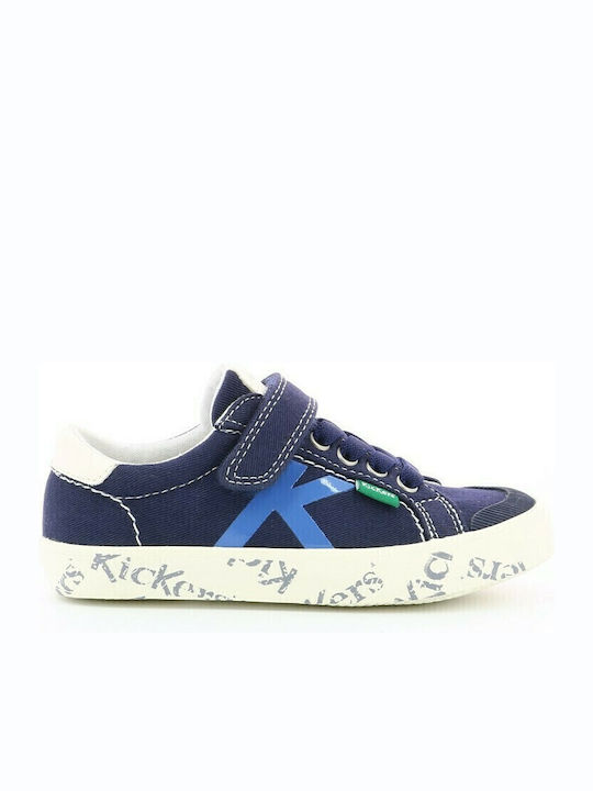 Gody Παιδικά Sneakers με Σκρατς Μπλε