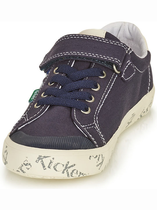 Gody Παιδικά Sneakers με Σκρατς Μπλε