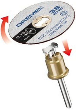 Dremel Precision EZ SpeedClic SC409 Cutting Disc Metal Hole Diameter 38mm 5pcs