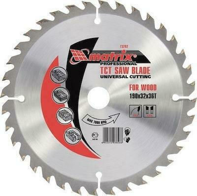MTX Disc de tăiere Lemn cu 48 Dinti 250mm