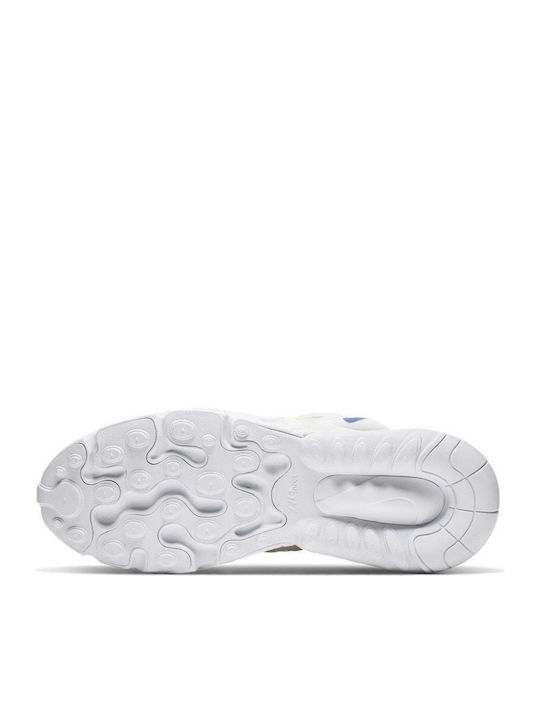 Air Max 270 Kids Sneakers White / Sapphire / Laser Orange