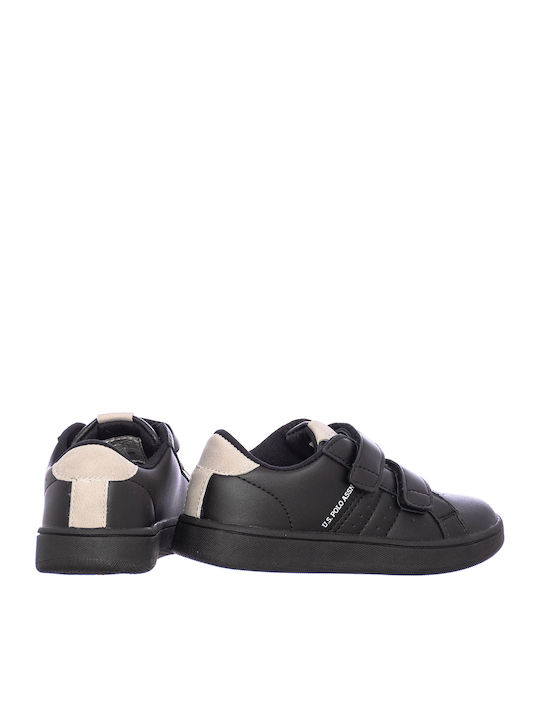 Alvaro Παιδικά Sneakers με Σκρατς Μαύρα