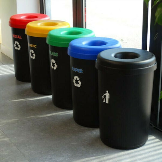 Viomes Viomes 316 Recycling Kunststoff Grüner Mülleimer 60lt