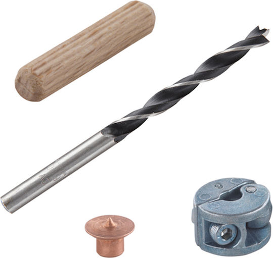 Wolfcraft Set Dowels & Drill 10mm 2918000
