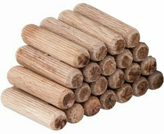 Wolfcraft Wooden Dowels 10x40mm 120pcs 2909000
