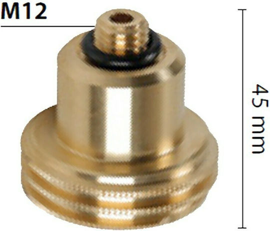 Lampa Adaptor Umplere Lpg Gaz Petrolier Lichefiat Acme M12 45mm L6713.4