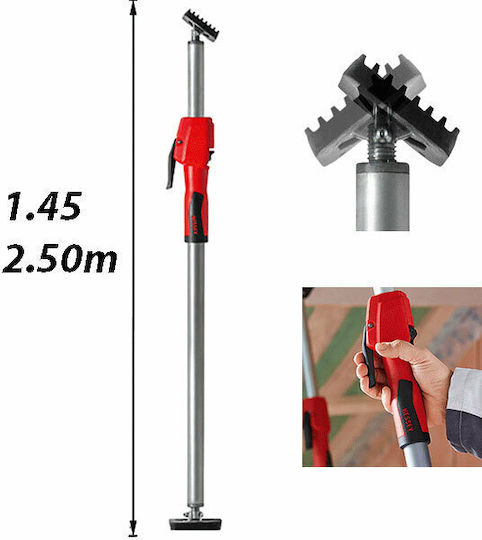 Bessey Telescopic Support Arm for Drywall 145-250cm STE250 Hand Tool with Plastic Handle