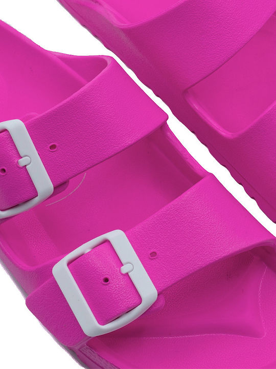 Women's Flip Flops Fuchsia Color